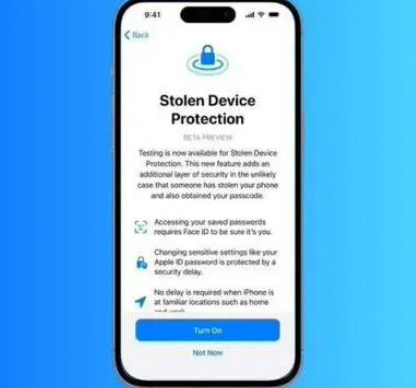 成华苹果授权维修店分享被盗设备保护功能开启方法