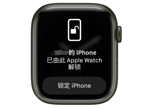 成华苹果手机维修分享用 AppleWatch 解锁配备面容 ID 的 iPhone方法 