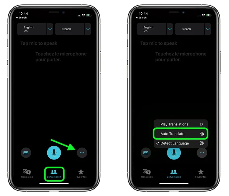 成华苹果手机维修分享iOS 15 “翻译” App 新改进 